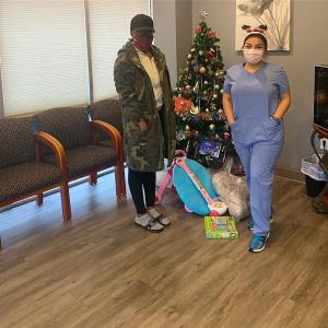 Our Patients at Lawrenceville Dental Office with Toy Donations