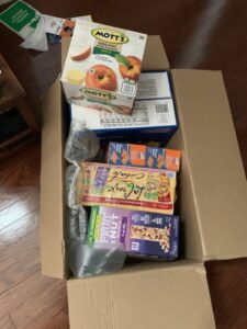 gifts in a box