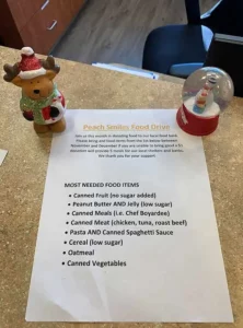 food drive needed items list